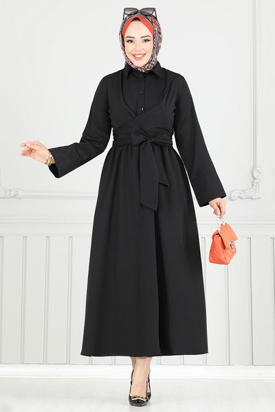 MRV A.R.T. - الفستان أسود 402ART1044-M