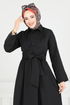 الفستان أسود 402ART1138-MS - Thumbnail
