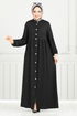 Dress 406DVL897-M Black - Thumbnail