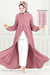 Dress 406DVL897-M Dark Rose Dusky - Thumbnail