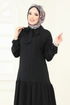 الفستان أسود 4076PM271-MS - Thumbnail