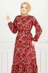 Dress 4086PM1063-M Red - Thumbnail