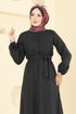 الفستان أسود 4110PM271-MS - Thumbnail
