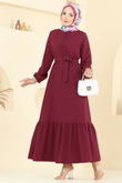 P.R.M. - Dress 4110PM271-MS Burgundy