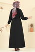 الفستان أسود 4116PM271-MS - Thumbnail