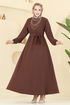 Dress 4116PM271-MS Brown - Thumbnail