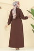 Dress 4116PM271-MS Brown - Thumbnail