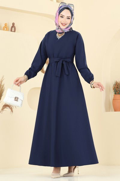 P.R.M. - Dress 4116PM271-MS Navy Blue