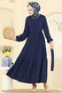 Dress 4120PM271-MS Navy Blue - Thumbnail