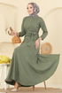 Dress 4121PM271-MS Almond Green - Thumbnail