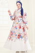 Dress 4233JNF844-MS Ecru - Thumbnail