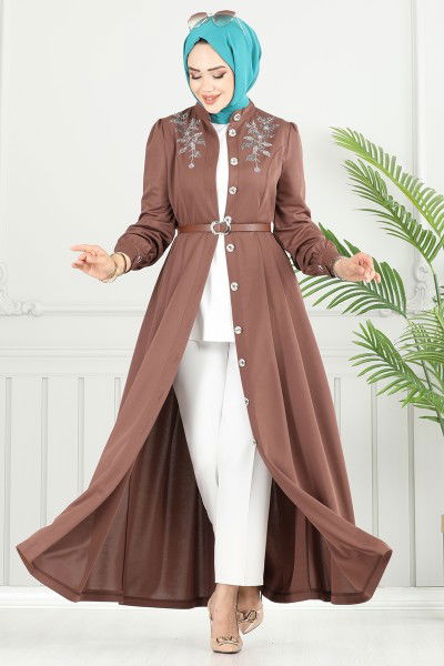 D.V.L. - Dress 431DVL817-MS Brown