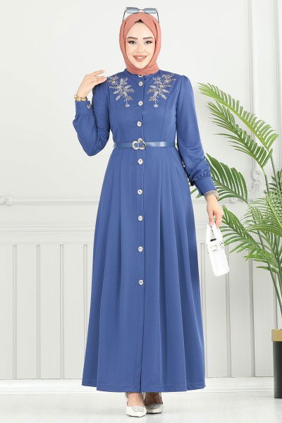 D.V.L. - Dress 431DVL817-MS Indigo