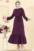 Dress 5001BM387-MS Damson - Thumbnail