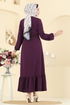 Dress 5001BM387-MS Damson - Thumbnail