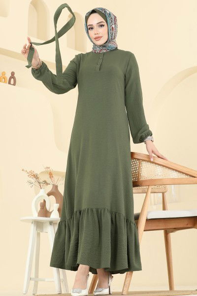 B.M.R. - Dress 5001BM387-MS Khaki