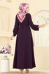 Dress 5002BM387-MS Damson - Thumbnail