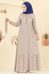 الفستان بيج 5002ERK1158-MS - Thumbnail