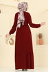 Dress 5003ERK1158-MS Burgundy - Thumbnail