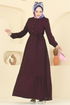 Dress 5003ERK1158-MS Damson - Thumbnail