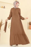 E.R.K. - Dress 5003ERK1158-MS Tan