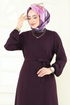 Dress 5003MDA386-MS Damson - Thumbnail