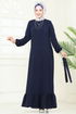 Dress 5003MDA386-MS Navy Blue - Thumbnail