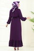 Dress 5003MDA386-MS Purple - Thumbnail