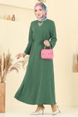 M.O.R. - Dress 5004MDA386-MS Almond Green