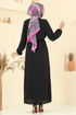 الفستان أسود 5004MDA386-MS - Thumbnail