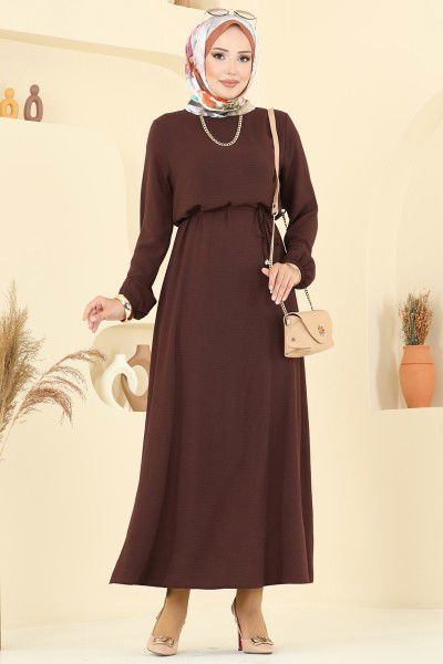 M.O.R. - Dress 5004MDA386-MS Brown
