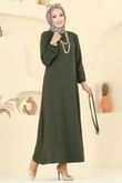M.O.R. - Dress 5004MDA386-MS Khaki