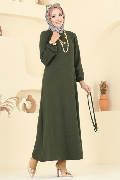 M.O.R. - Dress 5004MDA386-MS Khaki