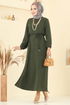 Dress 5004MDA386-MS Khaki - Thumbnail