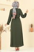 Dress 5004MDA386-MS Khaki - Thumbnail