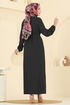 الفستان أسود 5005MDA386-MS - Thumbnail