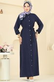 M.O.R. - Dress 5005MDA386-MS Navy Blue