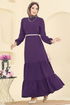 Dress 5006MDA386-MS Damson - Thumbnail