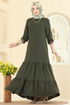 Dress 5006MDA386-MS Khaki - Thumbnail