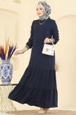 M.O.R. - Dress 5006MDA386-MS Navy Blue