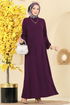 Dress 5007MDA386-MS Damson - Thumbnail