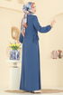 الفستان ازرق 5007MDA386-MS - Thumbnail