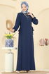 Dress 5007MDA386-MS Navy Blue - Thumbnail