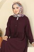 Dress 5010ERK1158-MS Damson - Thumbnail
