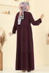 Dress 5010ERK1158-MS Damson - Thumbnail