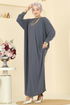 Dress 5011ERK1158-MS Anthracite - Thumbnail