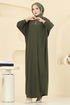 Dress 5011ERK1158-MS Khaki - Thumbnail