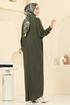 Dress 5011ERK1158-MS Khaki - Thumbnail