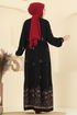 الفستان أسود 5012ERK1158-MS - Thumbnail