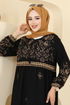 Dress 5013ERK1158-MS Black - Thumbnail